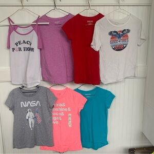 Girls sz 10/12 t-shirt bundle